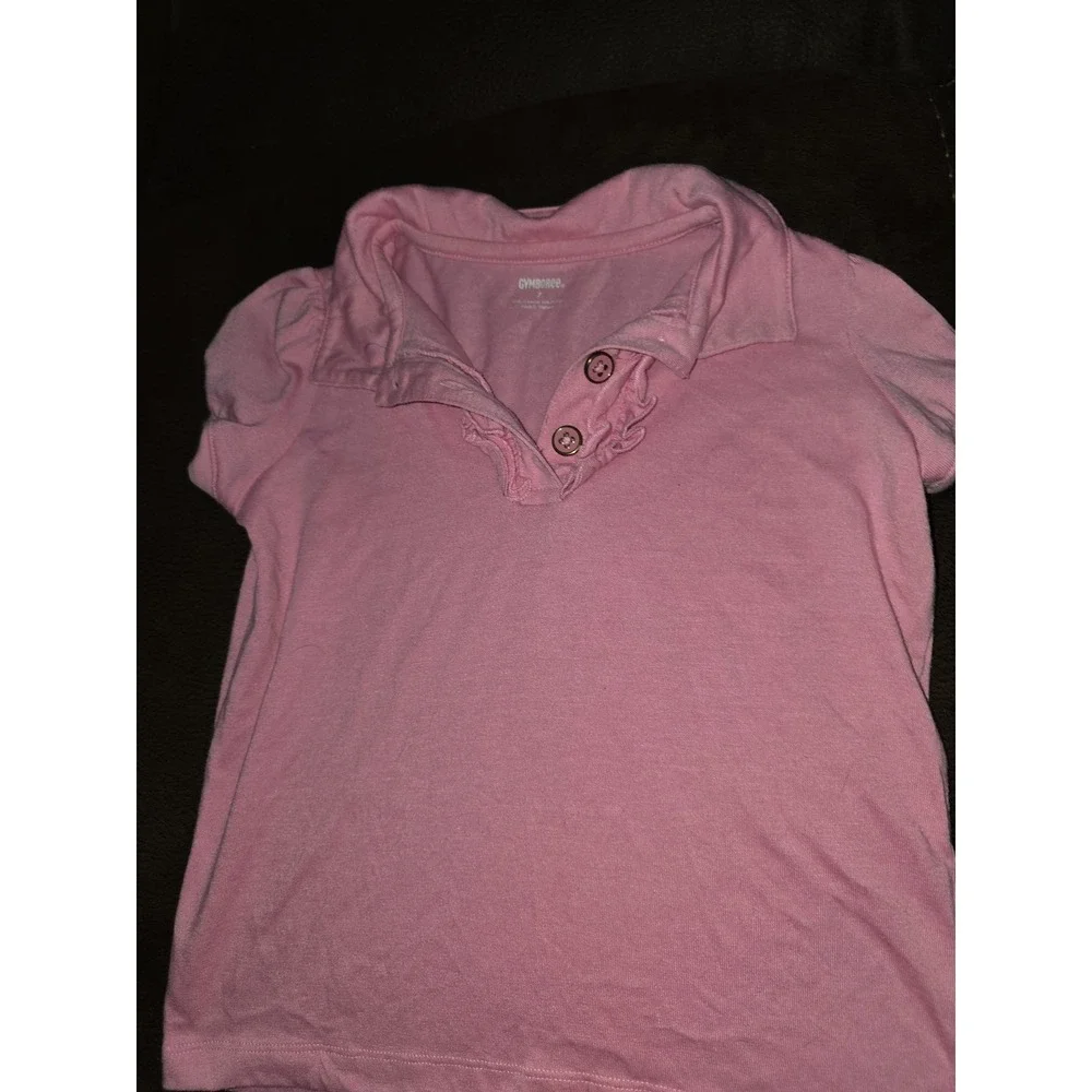 Gymboree smart girls rule‎ polo top size 7 dress size 6